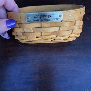 Longaberger 2002 All-American Hostess basket